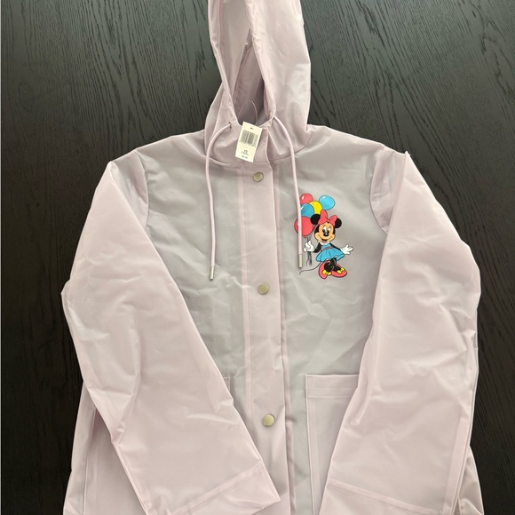 Disney Woman’s Raincoat - Light Purple with Minnie Mouse - Picture 1 of 3